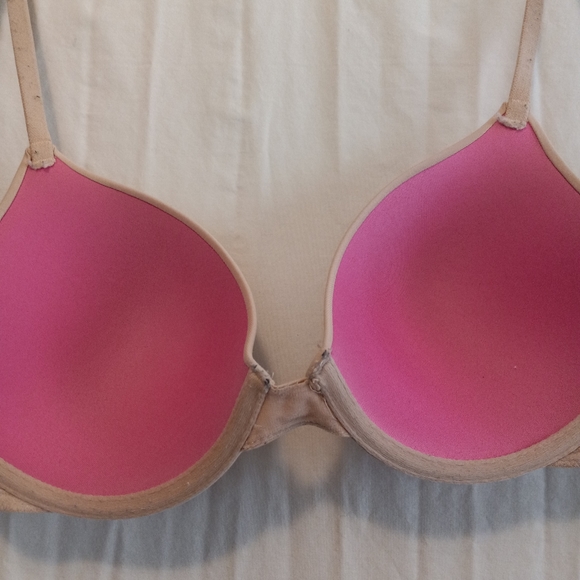 VS Pink Wear Everywhere T-shirt Bra Lightly Lined Womens Sz 34C - Picture 5 of 7